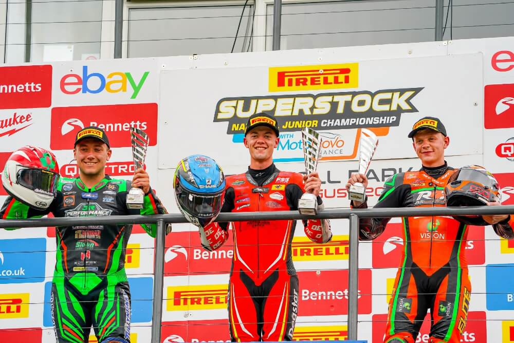 Max Cook takes maximum points from round 7 of National Junior Superstock championship